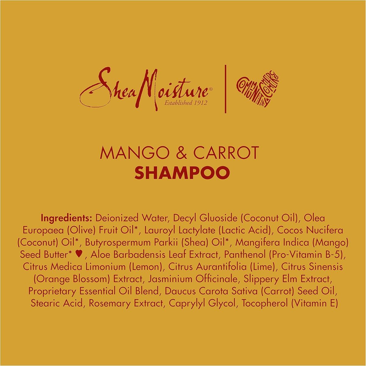 ⁦Shea Moisture Mango & Carrot Kids Extra Nourishing Shampoo, 8oz⁩ - الصورة ⁦18⁩