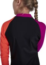 ⁦Speedo Girl's Camiseta Ajustada Essential Rash Guard Shirt⁩ - الصورة ⁦5⁩