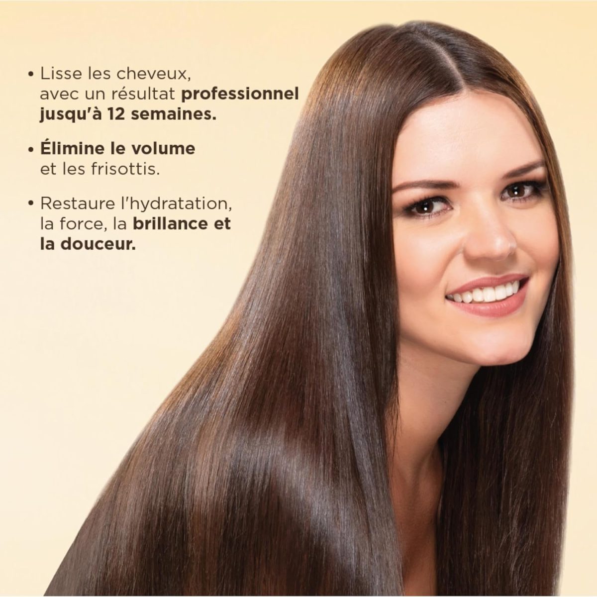 ⁦Kativa Premium Brazilian Straightening Kit - New Formula with Hyaluronic Acid - No-Rinse Serum⁩ - الصورة ⁦5⁩