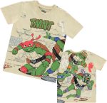 ⁦Teenage Mutant Ninja Turtles Fashion Short Sleeve T-Shirt-TMNT-Little to Big Kid/Boys 4-20 Sizes⁩ - الصورة ⁦4⁩