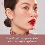 ⁦hince Mood Enhancer Water Liquid Glow - Non-Sticky & Waterproof Lip Stain for Women - Long Wearing Lip Gloss for Natural and Glass Glow - Moisturizing Liquid Makeup, 0.16 fl.oz. (RARE MOMENT)⁩ - الصورة ⁦5⁩