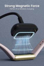 ⁦Yaekea Charger for Fitbit Charge 6/5/Luxe Smartwatch 3.3Ft Replacement Charging Cable Coard for Fitbit Charge 5/Luxe/6 Fitness & Health Tracker⁩ - الصورة ⁦3⁩