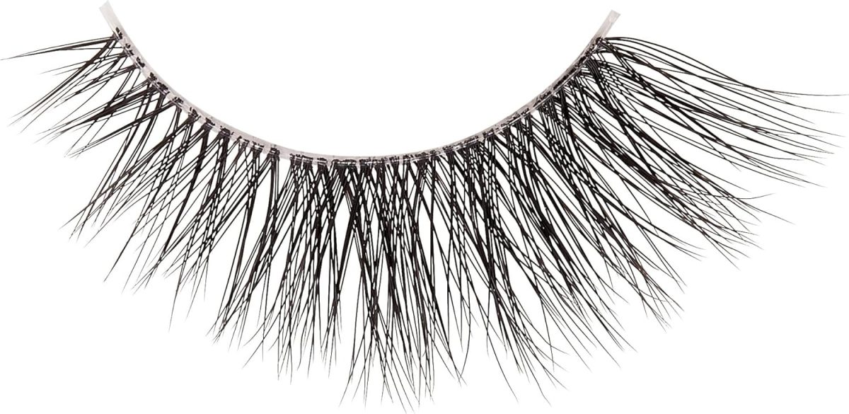 ⁦KISS Lash Couture LuXtensions Collection False Eyelashes, Flat Lash Technology, Super Slim Lash Band, Real Lash Extension Fibers, Reusable, Contact Lens Friendly Strip Lashes, Style 'Classic', 1 Pair⁩ - الصورة ⁦9⁩