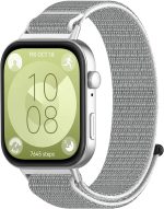 ⁦saykfoe 2 Pcs Nylon Replacement Strap for Huawei Watch Fit 3,Breathable watch strap,Quick Release Flexible Strap Compatible with Huawei Fit 3 Watch⁩ - الصورة ⁦7⁩