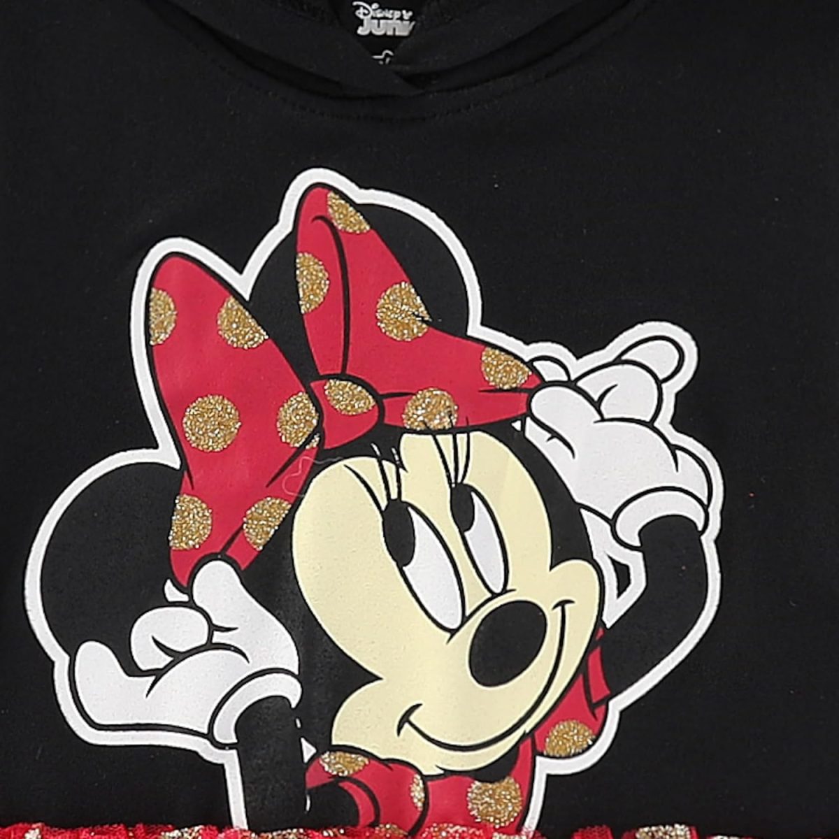 ⁦Disney Minnie Mouse Girls Cosplay Hooded Tulle Dress for Toddler to Big Kids⁩ - الصورة ⁦4⁩