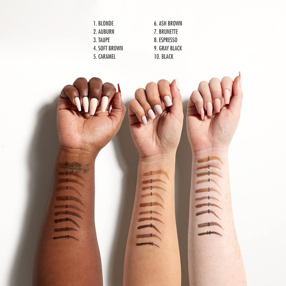 ⁦NYX PROFESSIONAL MAKEUP Lift & Snatch Eyebrow Tint Pen, Espresso (Pack Of 2)⁩ - الصورة ⁦6⁩