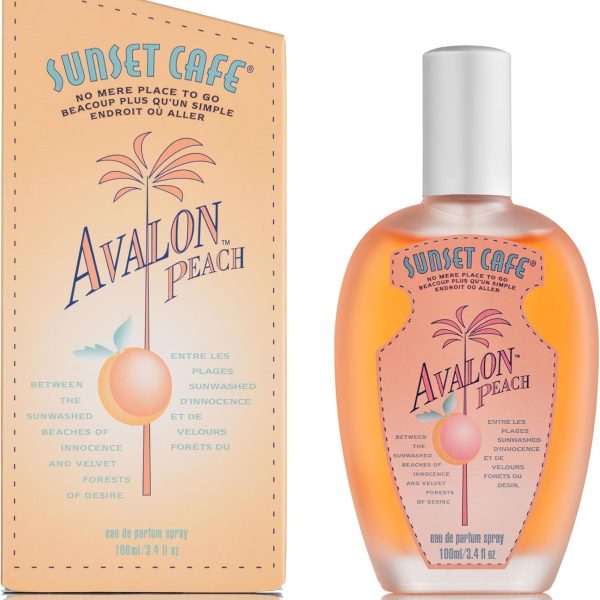 Sunset Cafe Avalon Peach Ed perfume 100ml عطر سانسيت كافي افالون بيتش 100مل