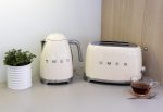 ⁦Smeg 50's Style 2-Slice Toaster, Cream Color⁩ - الصورة ⁦4⁩