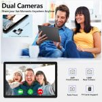 ⁦Kinstone 10.1 Inch Android Gaming Tablet, 8GB RAM 256GB ROM, Octa-Core 2.0GHz, FHD 1920x1200 IPS Screen, 6000mAh Battery, Blueteeth 5.0 & Dual WiFi, 13MP Camera, Metal Body, GMS Certified, Arabic⁩ - الصورة ⁦7⁩