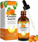 ALIVER UEPETU Hair Grow Oil 60ml, Pumpkin Seed Oil Serum for Hair Growth , Carrier Oil for Face Nails Body Skin, Ideal for Aromatherapy and Massage Base Oil