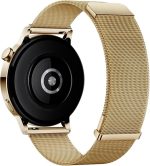⁦NESLIN Milanese Band Compatible with Huawei Watch GT5/GT5 Pro 2024/GT4 46mm/Watch 4/4 Pro 46mm/GT3/GT3 Pro/GT2 Pro/GT2 46mm/GT Runner Stap, 22mm Stainless Steel Replacement Strap⁩ - الصورة ⁦2⁩