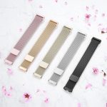 ⁦Metal Strap for Huawei Band 9/Huawei Band 8 Strap, Adjustable Stainless Steel Strap with Magnetic Buckle for Huawei Band 9/8 Band Women Men⁩ - الصورة ⁦7⁩