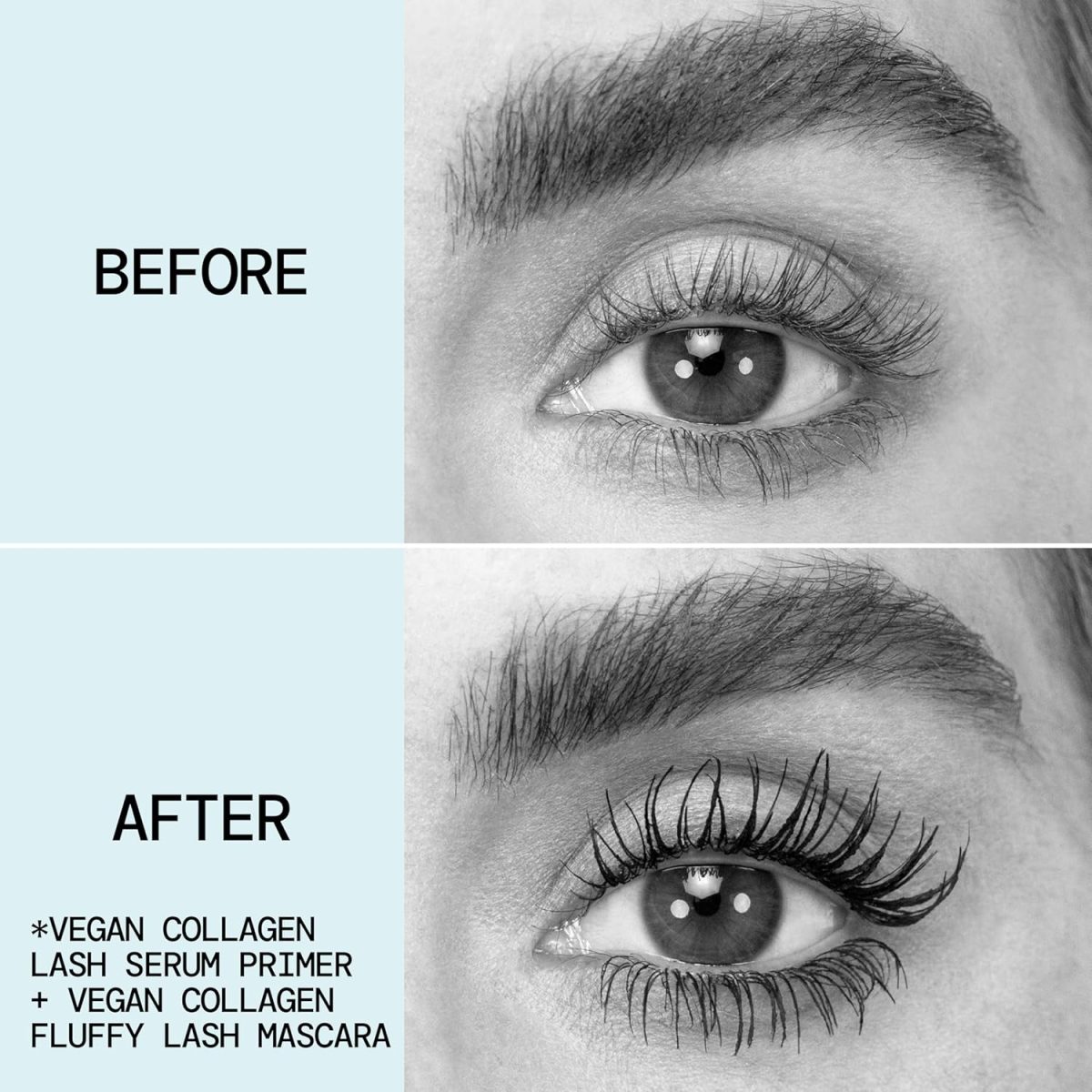 ⁦Pacifica Beauty Vegan Collagen Lash Serum and Clear Mascara Primer, Makeup, Conditioning Vitamin E and Vitamin B, Fluffy Lashes, Lash Primer, Cruelty Free, Silicone Free, Clean Makeup,0.24 oz(1 Count)⁩ - الصورة ⁦3⁩