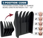 ⁦Wahl Mustache and Beard Trimmer with Bonus Trimmer #5537-420⁩ - الصورة ⁦4⁩