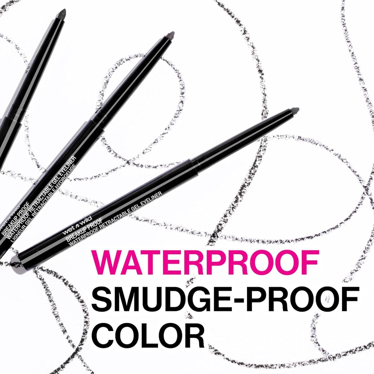 ⁦wet n wild Breakup Proof Gel Eyeliner - Retractable, Waterproof, Smudge-Resistant - Cruelty-Free & Vegan - Brick Brown⁩ - الصورة ⁦4⁩