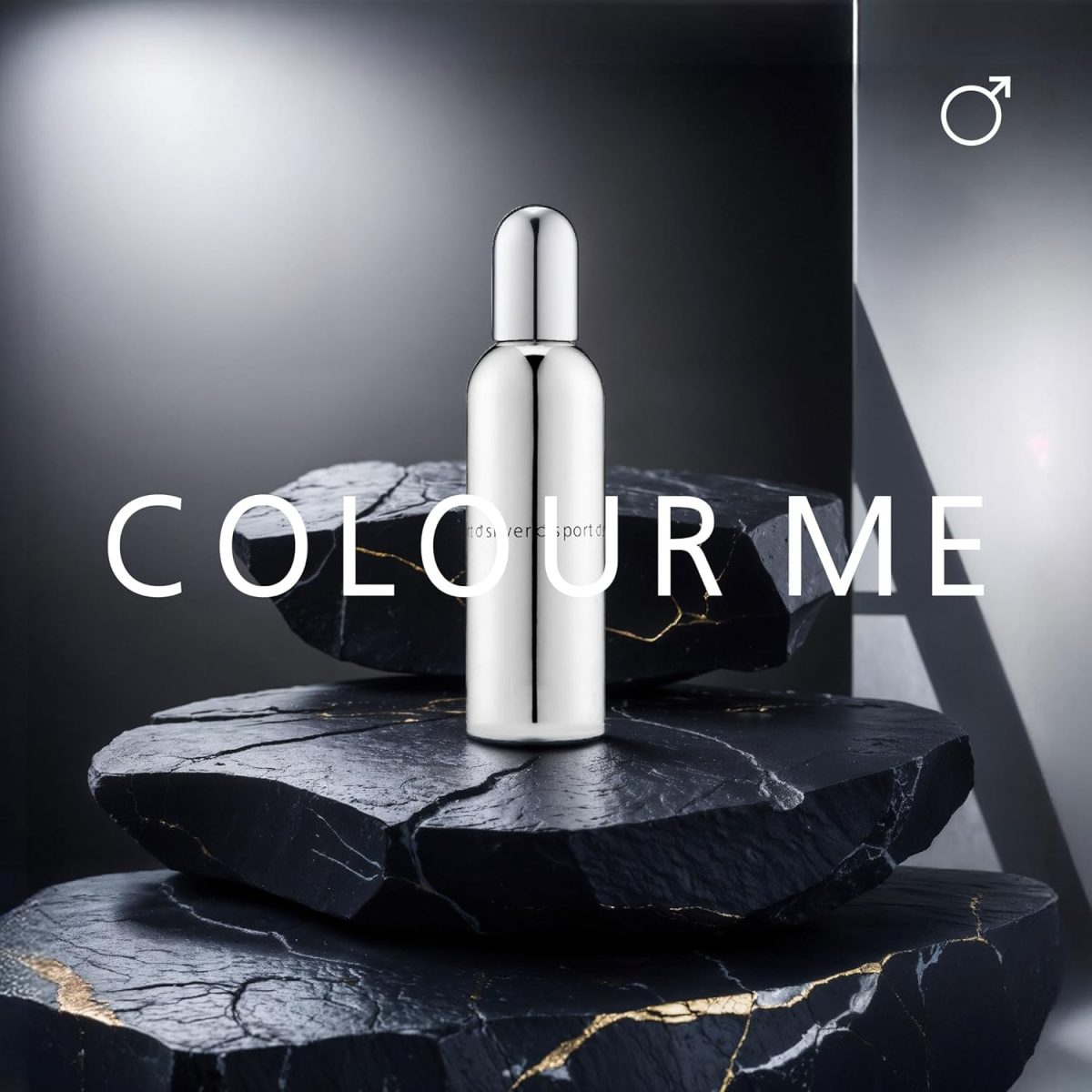 ⁦Colour Me Silver Sport - Fragrance For Men - 90mlEau De Parfum, By Milton-Lloyd, 01W1Chss⁩ - الصورة ⁦5⁩