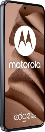 ⁦Motorola Edge 50 Neo Dual-SIM 512GB ROM + 12GB RAM (GSM Only | No CDMA) Factory Unlocked 5G Smartphone (Pantone Mocha Mousse) - International Version⁩ - الصورة ⁦3⁩