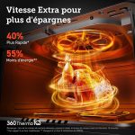 ⁦COSORI Smart Air Fryer Oven Dual Blaze 6.4L, Double Heating Elements, Cookbook, No Shaking & No Preheating, APP Control, 12 Functions, Air Fry, Roast, Bake, Reheat, Dishwasher Safe⁩ - الصورة ⁦3⁩