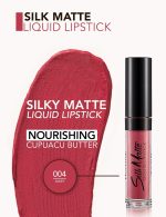 ⁦Flormar Silk Matte Liquid Lipstick 004 Daisy⁩ - الصورة ⁦2⁩