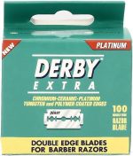 ⁦Derby Extra Double Edge Safety Razor Blades - Pack of 100 Blades⁩ - الصورة ⁦2⁩