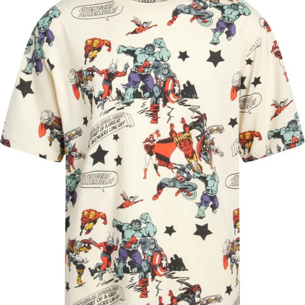 Marvel boys B Marvel Aop Ss Tee Graphic