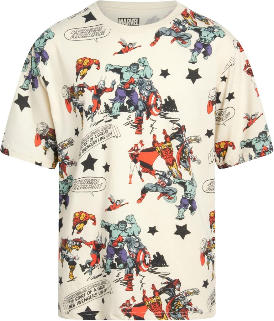 Marvel boys B Marvel Aop Ss Tee Graphic