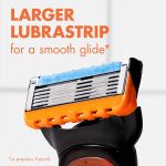 ⁦Gillette Fusion5 Razor for Men, Handle + 1 Razor Blade Refill⁩ - الصورة ⁦5⁩