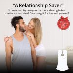 ⁦Beard King Beard Bib Hair Catcher - Mens Apron for Shaving, Shaping, Trimming, Grooming⁩ - الصورة ⁦9⁩