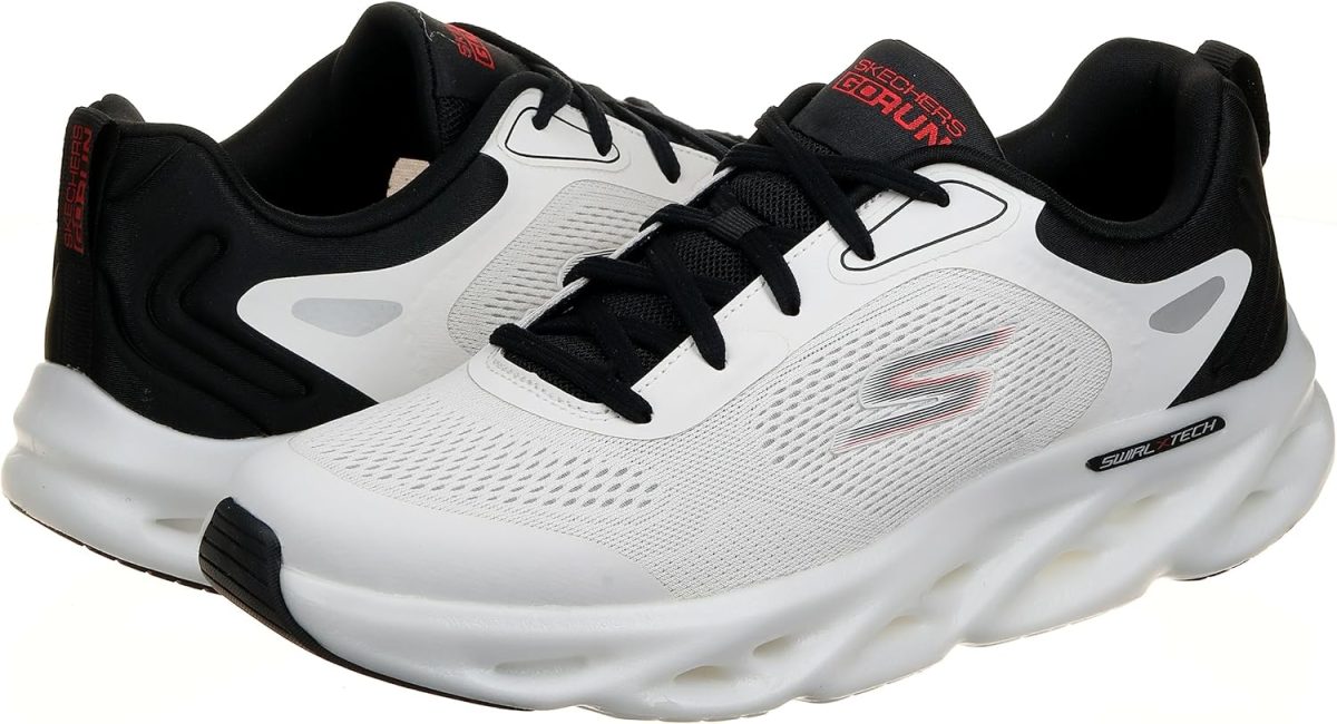 ⁦Skechers GO-RUN SWIRL TECH SPEED mens Road Running Shoe⁩ - الصورة ⁦2⁩