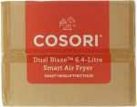 ⁦COSORI Smart Air Fryer Oven Dual Blaze 6.4L, Double Heating Elements, Cookbook, No Shaking & No Preheating, APP Control, 12 Functions, Air Fry, Roast, Bake, Reheat, Dishwasher Safe⁩ - الصورة ⁦7⁩