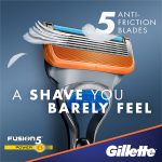 ⁦Gillette Fusion5 Power Men's Razor Blade Refills, 8 Count⁩ - الصورة ⁦2⁩