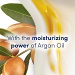 ⁦Dove Shampoo hydrates dry hair, leaving it soft and frizz-free for up to 72 hours, Argan Oil Moisture, no dyes, parabens or sulfates, 400ml⁩ - الصورة ⁦9⁩
