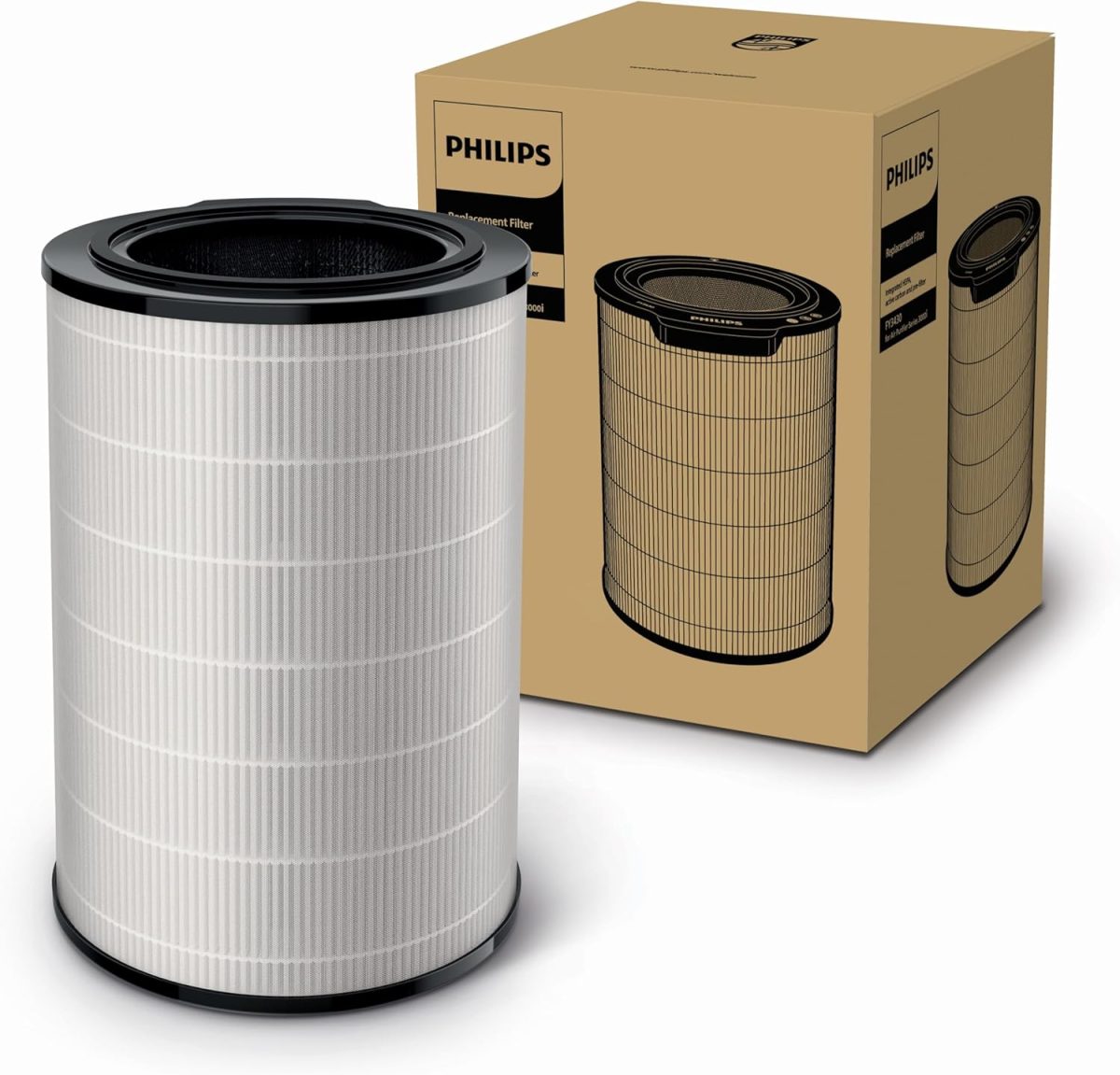 ⁦Philips Air Purifier Filter ‎FY3430/30 for [AC3036 - AC3039 - AC3055 - AC3059 - AC3036/90] Recommended filter change period every 3 years⁩ - الصورة ⁦4⁩