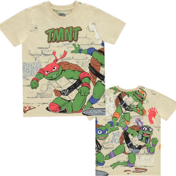 Teenage Mutant Ninja Turtles Fashion Short Sleeve T-Shirt-TMNT-Little to Big Kid/Boys 4-20 Sizes