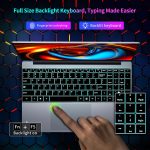 ⁦Gaming Laptop,15.6 Inch FHD IPS 1920*1080 Laptop Computer, Laptops 12th Gen N95 Processor (Up to 3.4GHz) , 16GB 1TB SSD, Supports 180 Angle Opening Backlit Keyboard Fingerprint Unlock Win 11 Pro⁩ - الصورة ⁦6⁩