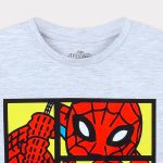 ⁦Marvel Boys Marvel Spiderman Kid's Boys Short Sleeves T-Shirt Western (pack of 1)⁩ - الصورة ⁦3⁩