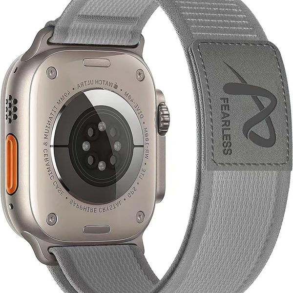 EURCRBU Compatible with Apple Watch strap 42mm 44mm 45mm 49mm band, soft nylon woven Velcro adjustable sports strap, suitable for Watch Ultra/Ultra 2 series 9 8 7 6 5 4 3 2 1 SE