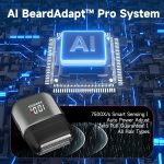 ⁦[Upgrade] Electric Foil Shavers for Men, Mini Electric Razor, Compact Face Shaver, IPX7 Waterproof Wet Dry Cordless Razor, LED Display, USB-C Fast Rechargeable⁩ - الصورة ⁦5⁩