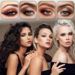 ⁦24Pairs Eyebrow Stencil Stickers Disposable, Adhesive Eye Brow Stencils for Women, Airbrush Eyebrow Stencils, Mapping Guides Brow Template for Tinting Makeup, 3Shapes Eyebrow Tape Stripsf⁩ - الصورة ⁦2⁩