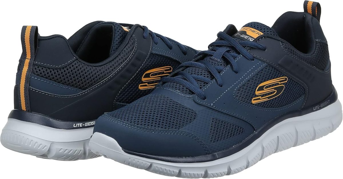 ⁦Skechers TRACK SYNTAC mens Shoes⁩ - الصورة ⁦2⁩
