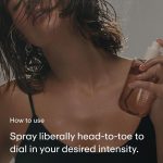 ⁦PHLUR Vanilla Skin Body Mist - Hair & Body Fragrance Mist - Vanilla Body Spray with Pink Pepper, Cashmere Wood & Sandalwood (8 Fl Oz)⁩ - الصورة ⁦4⁩