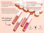 ⁦wet n wild Markwins, Cloud Pout Marshmallow Lip Mousse, Matte Liquid Lipstick, Non-Drying and Long-Lasting Formula, with Argan Oil, Avocado Oil and Vitamin E, Pour Some Suga On Me⁩ - الصورة ⁦2⁩