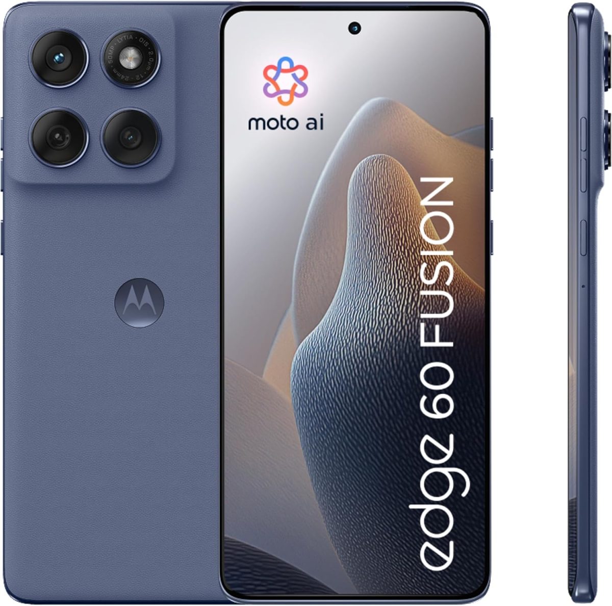 Motorola Edge 60 Fusion Dual-SIM 256GB ROM + 8GB RAM (GSM Only | No CDMA) Factory Unlocked 5G Smartphone (Pantone Slipstream) - International Version