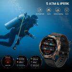 ⁦KOSPET Tank Smart Watch for Men/Women GPS, Extra-Long Battery with Bluetooth Calling, Pressure&Altitude&Compass⁩ - الصورة ⁦8⁩