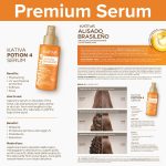 ⁦Kativa Premium Brazilian Straightening Kit - New Formula with Hyaluronic Acid - No-Rinse Serum⁩ - الصورة ⁦7⁩