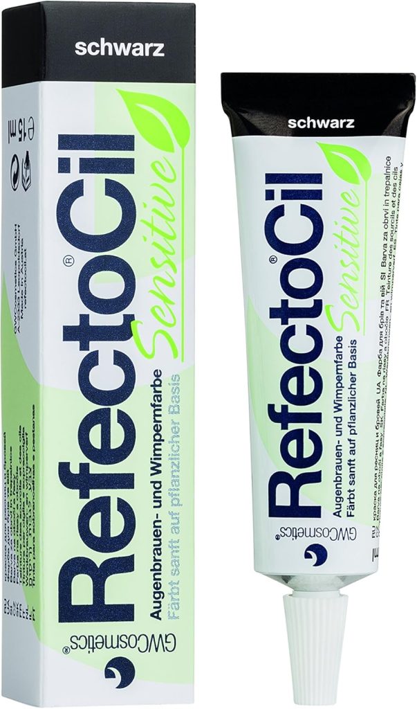 GWCosmetics RefectoCil® Eyelash Colour Sensitive Black Eyebrows Dye 15 ml Plant Base