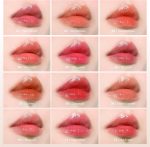 ⁦hince Mood Enhancer Water Liquid Glow - Non-Sticky & Waterproof Lip Stain for Women - Long Wearing Lip Gloss for Natural and Glass Glow - Moisturizing Liquid Makeup, 0.16 fl.oz. (RARE MOMENT)⁩ - الصورة ⁦8⁩
