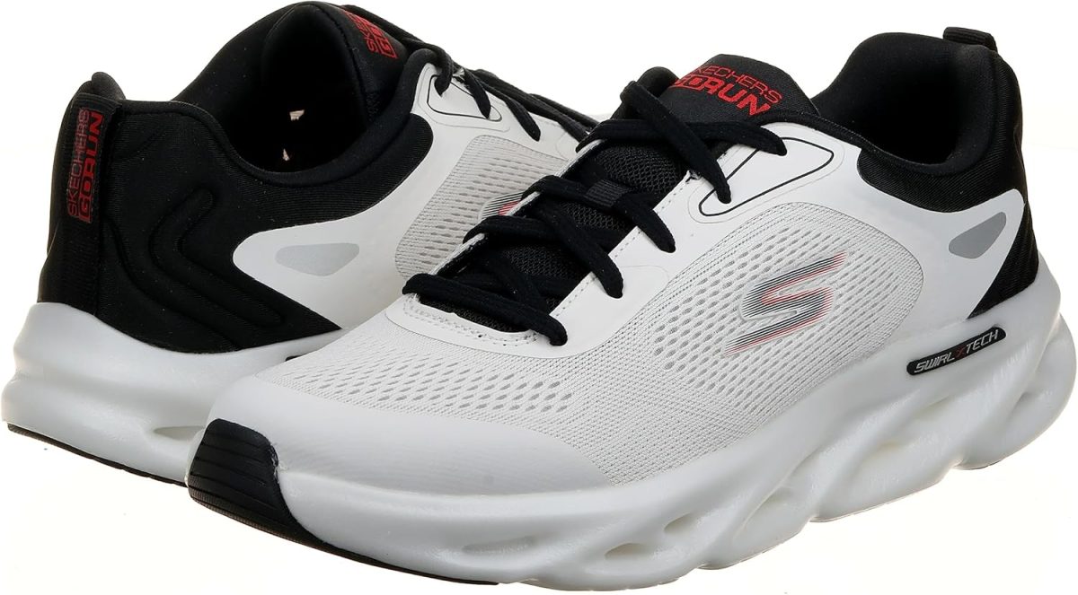 ⁦Skechers GO-RUN SWIRL TECH SPEED mens Road Running Shoe⁩ - الصورة ⁦3⁩