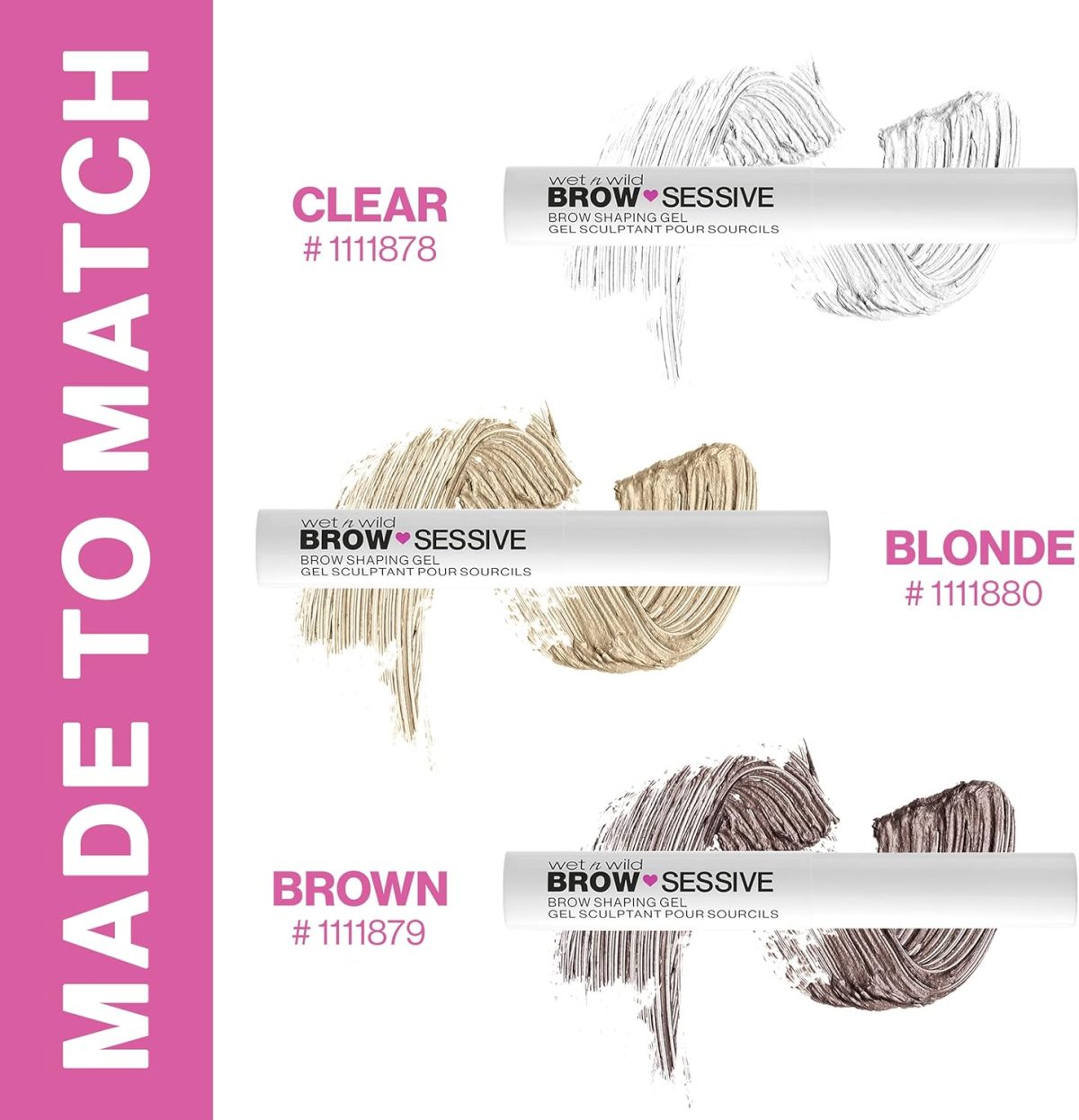 ⁦Wet n Wild Brow-Sessive Eyebrow Shaping Makeup Gel Blonde⁩ - الصورة ⁦6⁩