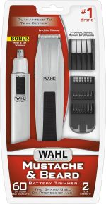 ⁦Wahl Mustache and Beard Trimmer with Bonus Trimmer #5537-420⁩ - الصورة ⁦9⁩